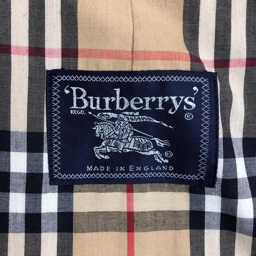 90s イングランド製 英国製 Burberry バーバリー ステンカラーコート