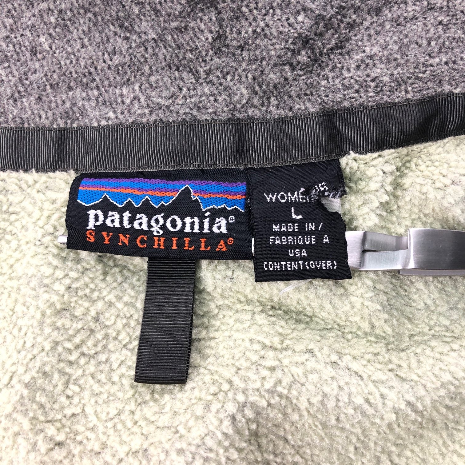 USA製 patagonia パタゴニア シンチラ フリースジャケット ジップ