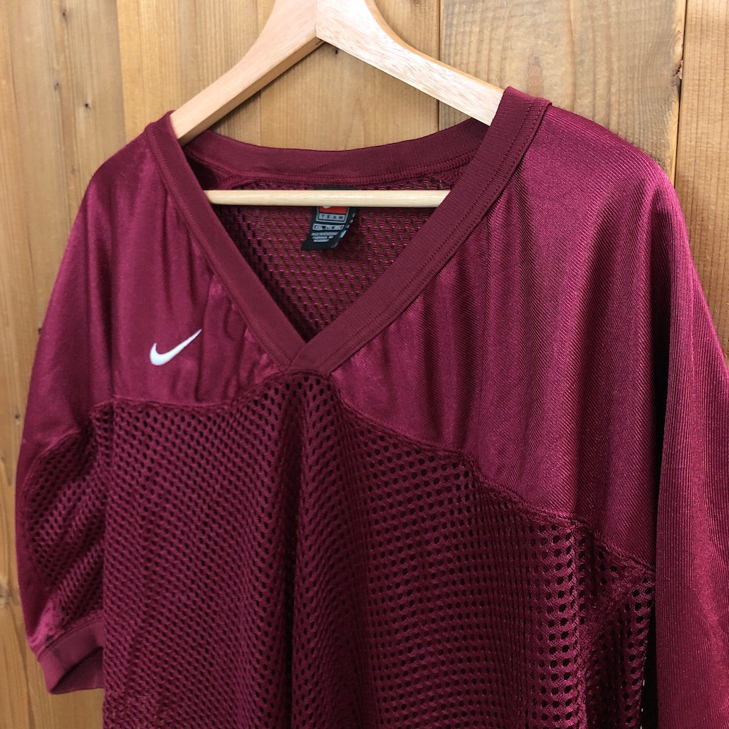 00s vintage NIKE ナイキ メッシュゲームシャツ 半袖 Tシャツ