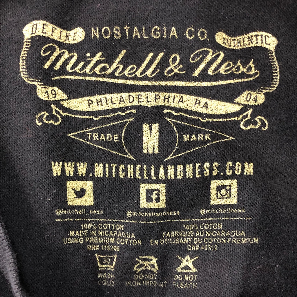 Mitchell & Ness ミッチェルアンドネス Allen Iverson アレンアイバーソン プリントTシャツ 半袖 カットソー コットン