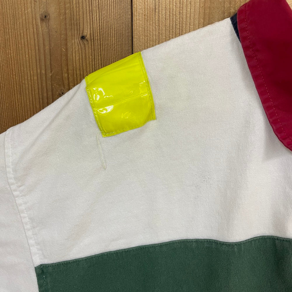 90s vintage TOMMY HILFIGER トミーヒルフィガー SAILING GEAR ラガーシャツ 長袖