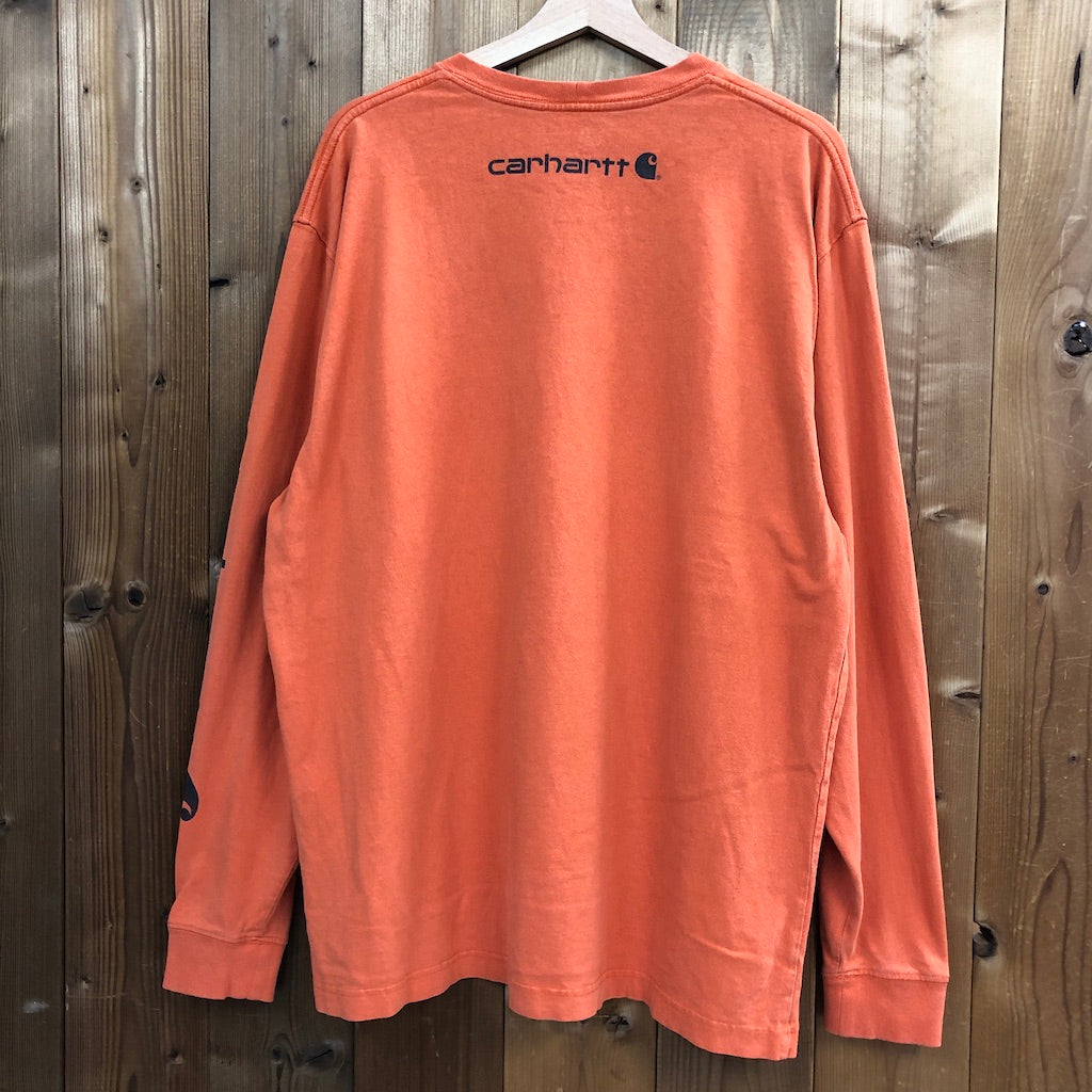 Carhartt カーハート ロンT ロングTシャツ 長袖Tシャツ アームプリント