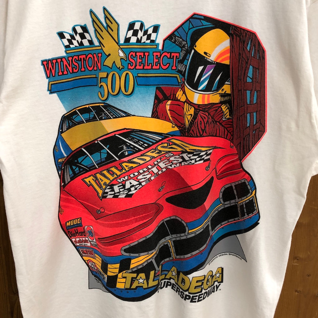 90s vintage GILDAN ギルダン NASCAR ナスカー 1996 Winston Cup ウィンストンカップ プリントTシャツ 半袖  カットソー 古着/USEDシャツ