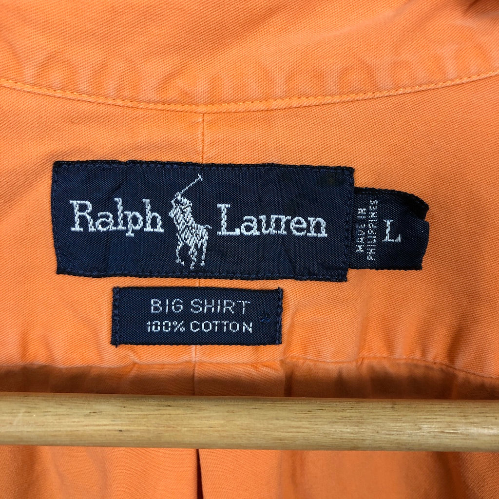 Ralph Lauren ラルフローレン BIG SHIRTS BDシャツ ボタンダウン 長袖シャツ ワンポイント