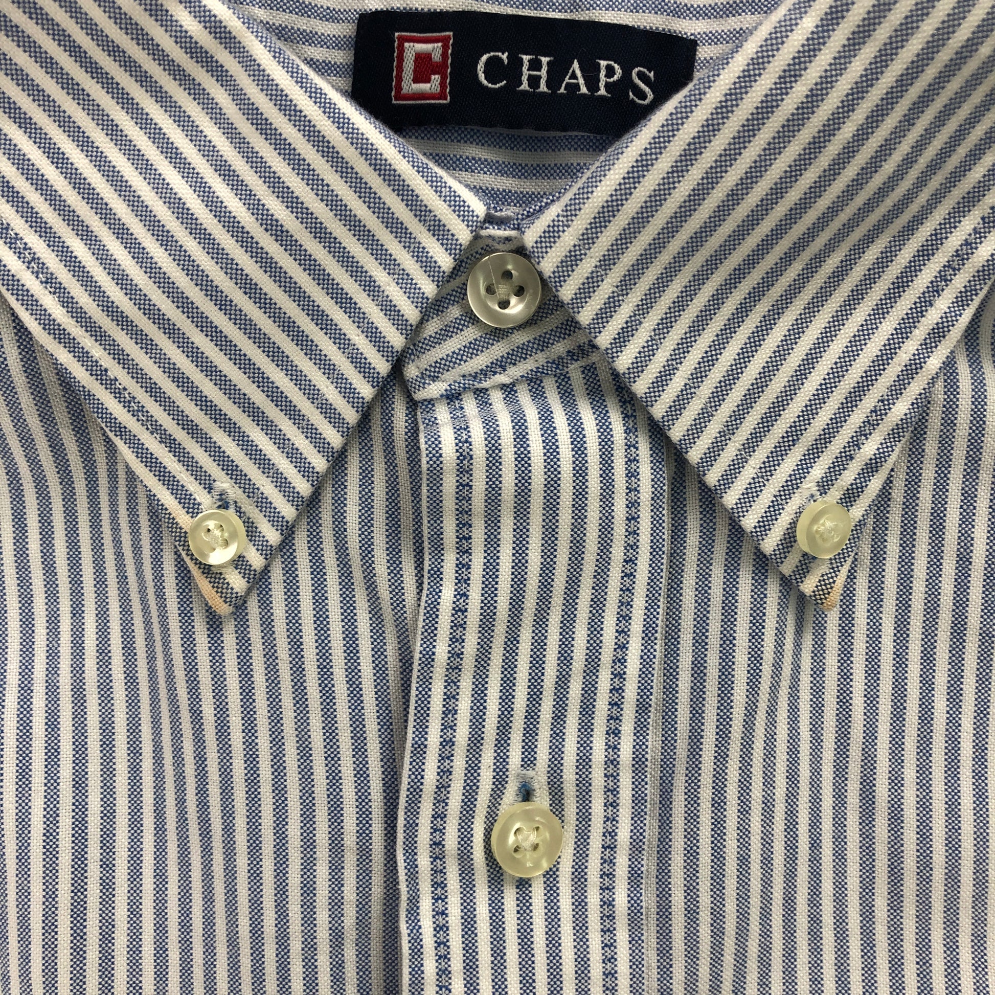 CHAPS チャップス BDシャツ ボタンダウン 長袖シャツ ストライプ