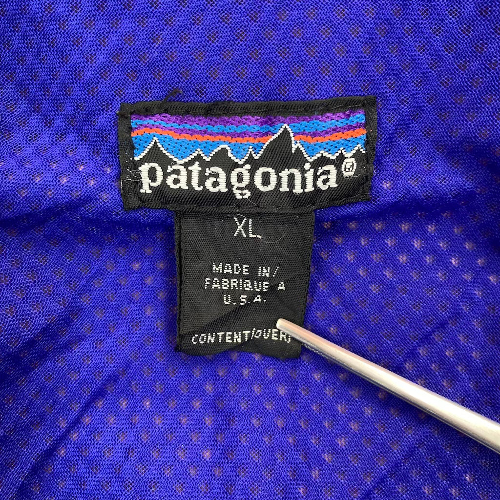 USA製 patagonia パタゴニア ナイロンジャケット フーディー 長袖