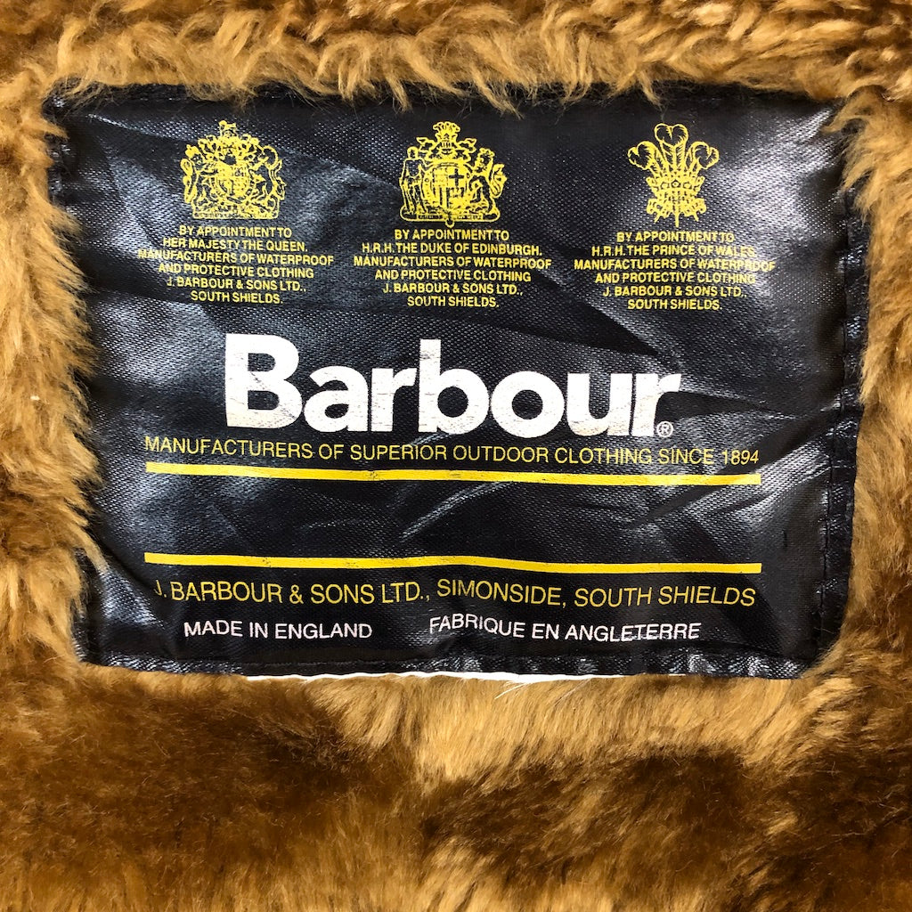 イングランド製 90s vintage Barbour バブアー ライナーベスト ファー