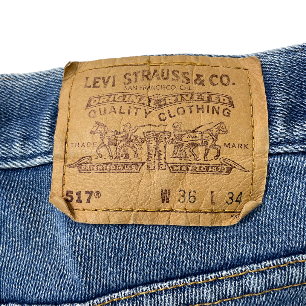 90s vintage Levi's リーバイス 517 フレアデニムパンツ ストレッチ