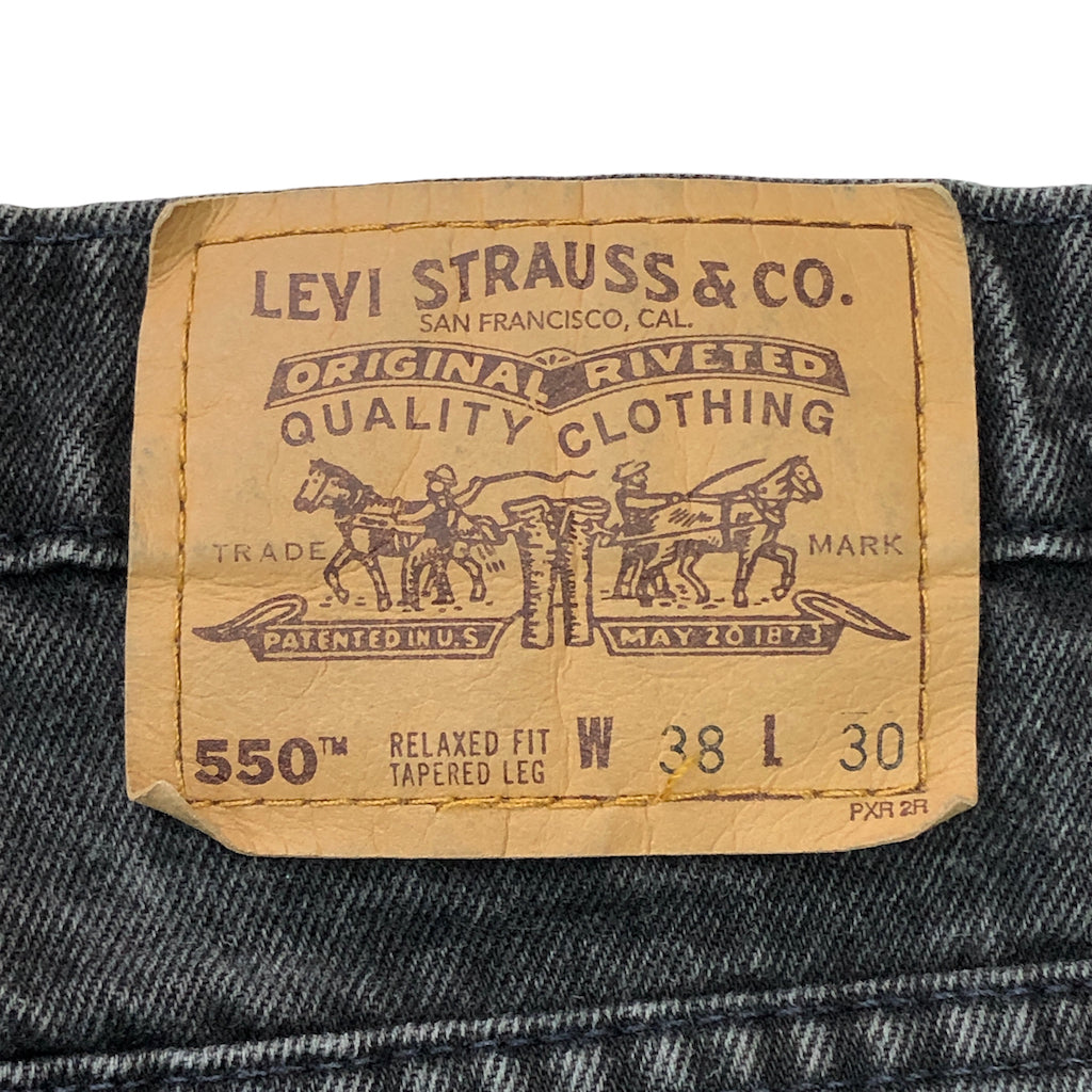 90s vintage Levi's リーバイス 550 RELAXED FIT TAPERED LEG