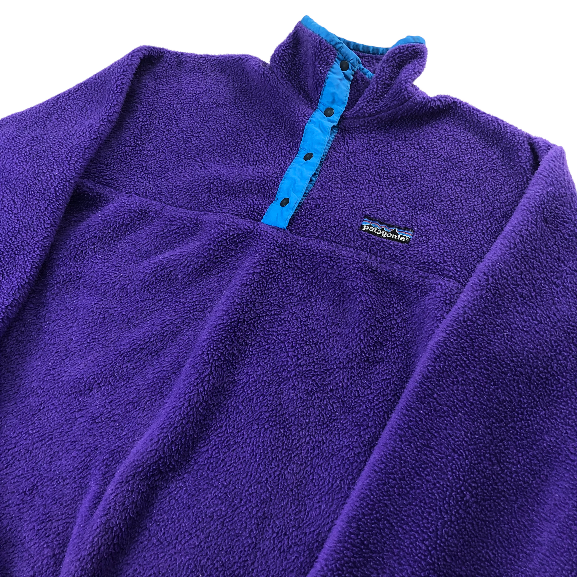 80s vintage Patagonia パタゴニア スナップT フリース プルオーバー シンチラ Rマークタグ