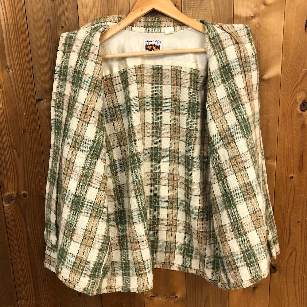 70s vintage USA製 COUNTRY Squire カントリー・スクワイア 長袖シャツ