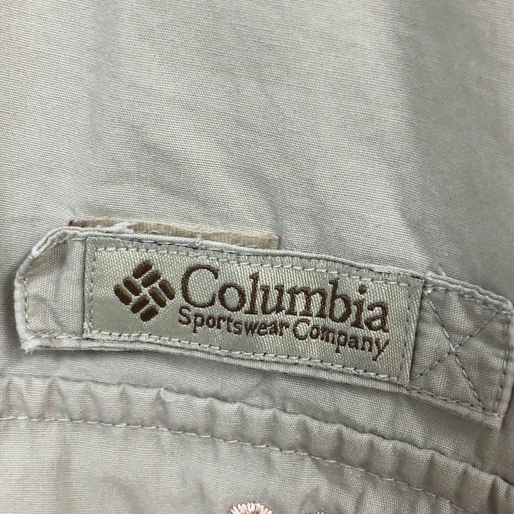 Columbia コロンビア 長袖シャツ フィッシングシャツ PFG メッシュ ベージュ