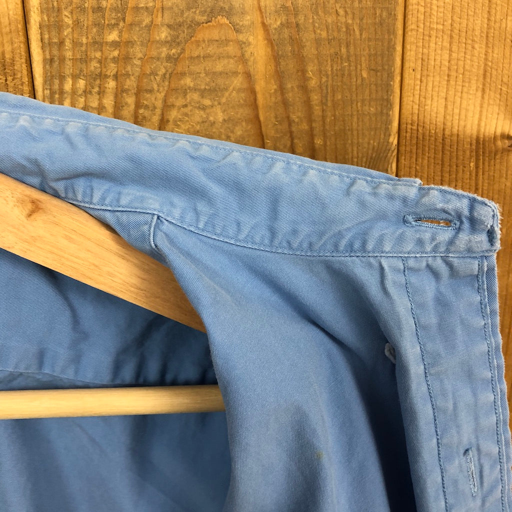 【美品】90s 青タグ　ラルフローレンBLAKE デニムBDシャツ　Lサイズ