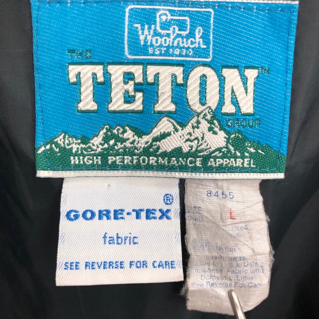 USA製 90s vintage Woolrich ウールリッチ TETON ナイロンジャケット マウンテンパーカー GORE-TEX ゴアテックス