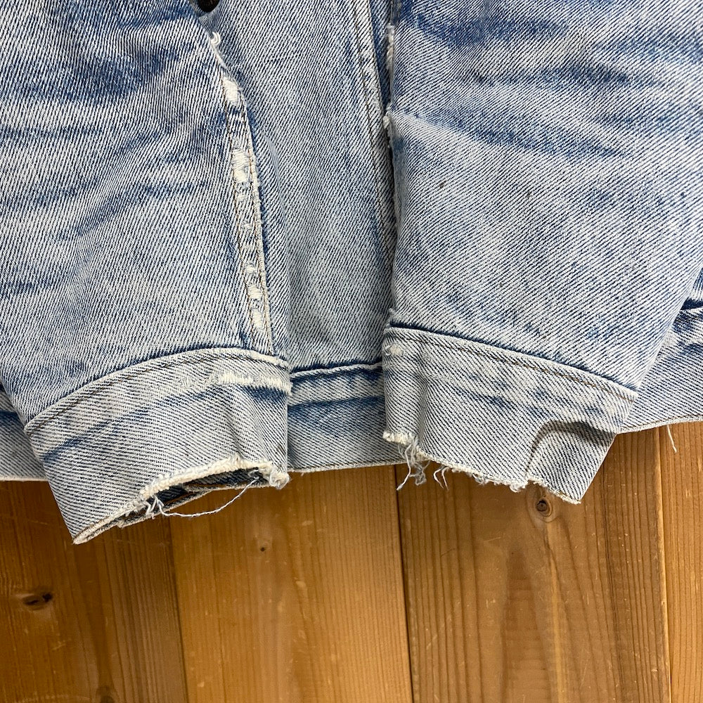 70s vintage USA製 Levi's リーバイス 70608-0217 ボア デニムジャケット ボタン裏刻印 52