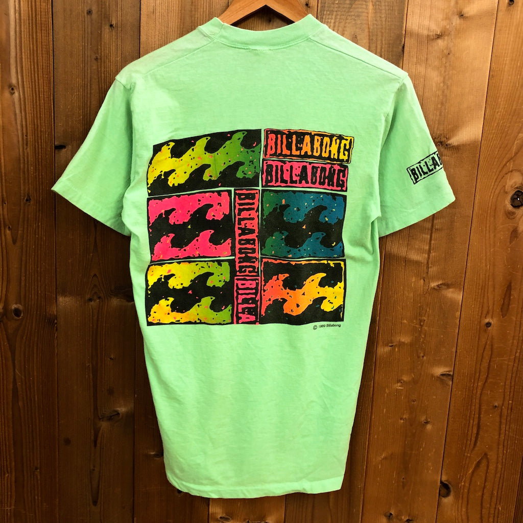 80s vintage カナダ製 BILLABONG ビラボン プリントTシャツ 半袖