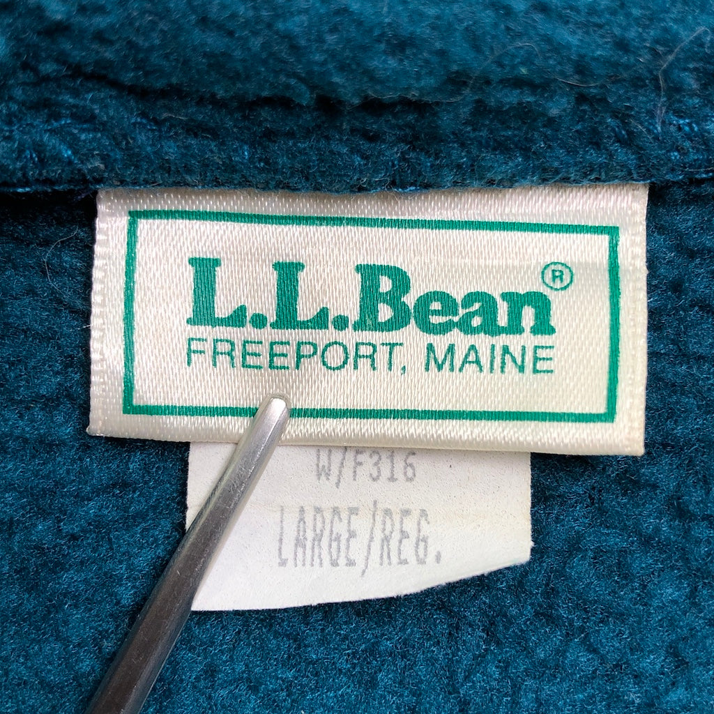 80s vintage USA製 L.L.Bean エルエルビーン フリースジャケット