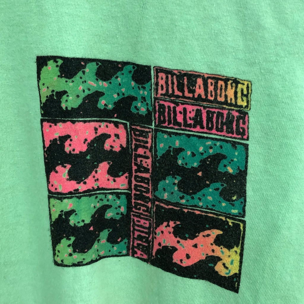 80s vintage カナダ製 BILLABONG ビラボン プリントTシャツ 半袖 カットソー 1989年 コットン