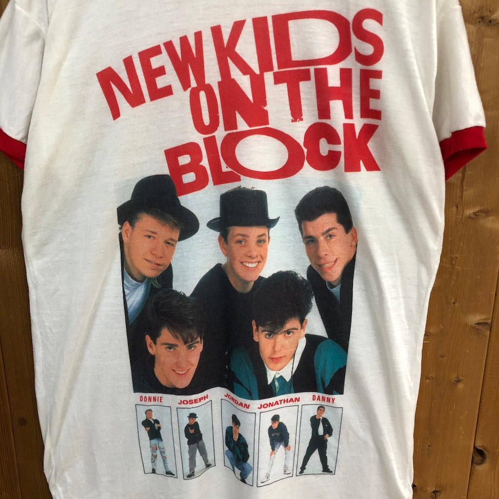 90年代 Tee NEW KIDS ON THE BLOCK ニューキッズオンザブロック KODEL バンドTシャツ バンT USA製 メンズL ヴィンテージ /eaa329724