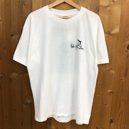 00s vintage trueno トレノ SUPER SUPECIAL 2000 スーパースペシャル Cabo San Lucas カボサンルカス サメ シャーク プリントTシャツ 半袖 カットソー ホワイト