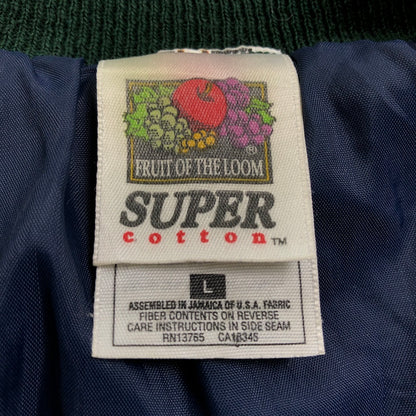 00s vintage FRUIT OF THE LOOM フルーツオブザルーム スタジャン スウェット SUPER COTTON スーパーコットン PPG Chester Team