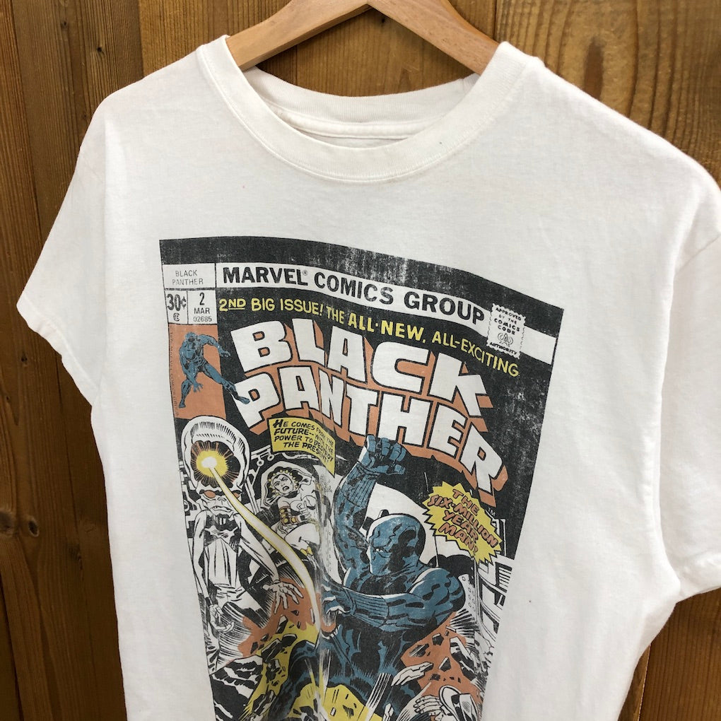 ブラックパンサー MARVEL マーベル Tシャツ グレー - Tシャツ